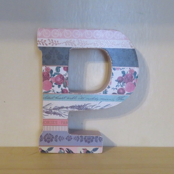 4 3/4 in. wooden letters - Picture 2 of 7